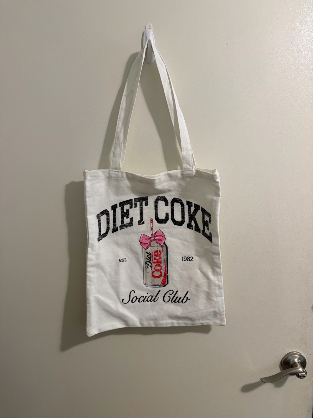 White Canvas Tote Bag